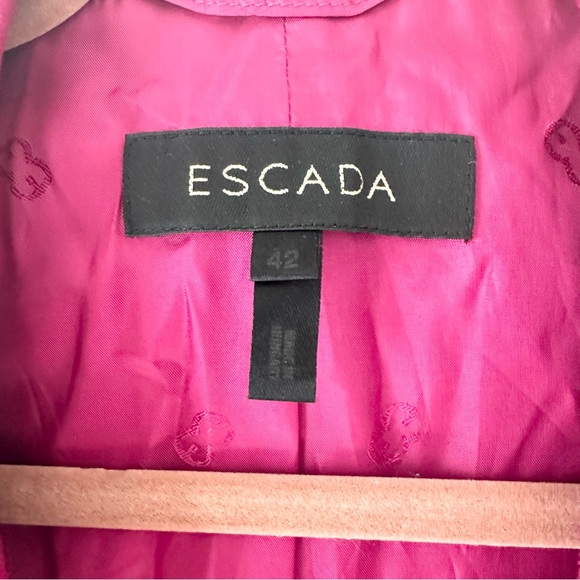 Escada Rabbit Angora Virgin Wool Blazer - Picture 3 of 9